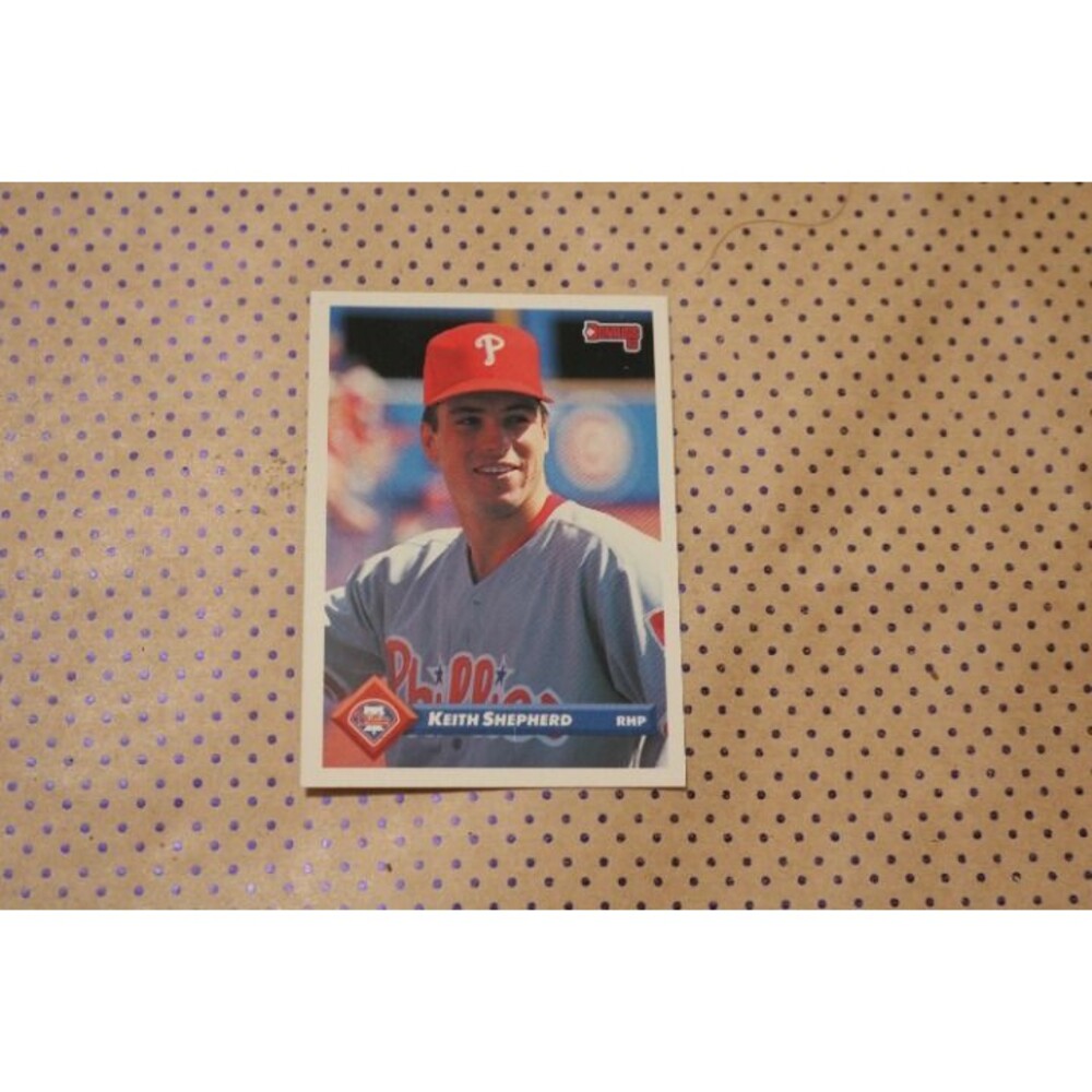 Keith Shepherd #332 Baseball Card (1992)